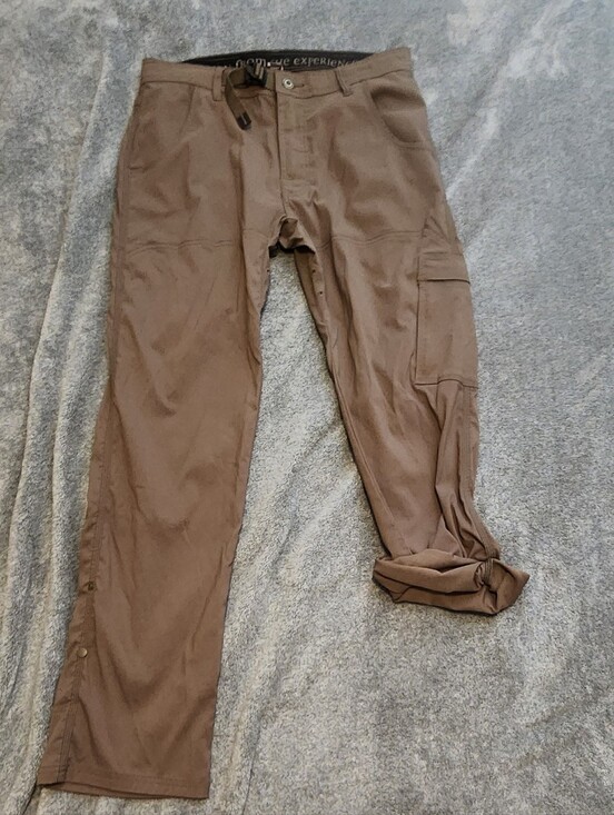 Prana Pants - Prana Women’s Khaki Hiking Travel Pants 32x32 Lightweight Ventilated Outdoor